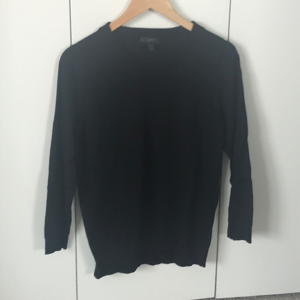 Black JCrew Tippi Sweater